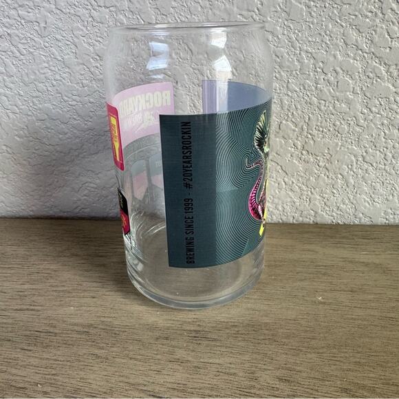 Rockyard Brewing‎ Company Dino-Mite Sour Ale 20th Anniversary Beer Glass - Picture 4 of 4